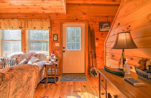 Wardsboro House | Mt Snow Home with Privacy Hot Tub Firepit