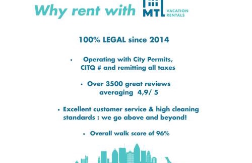Plateau Mont Royal Apartment | MTLVacationRentals - The FabFour