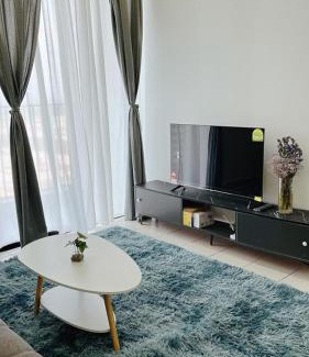 Jenjarom Apartment | MUJI Cosy Level 25th Room Amber Residence @ Quayside Mall Rimbayu Near to Masha Oasis Tenby KLIA Kota Kemuning
