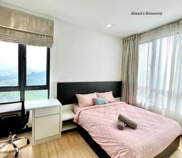 Kampung Bukit Dukong Apartment | MUJI style 2人名宿, Landmark Residence 2, Corner unit, High floor, Free Wi-Fi, Kajang, c180