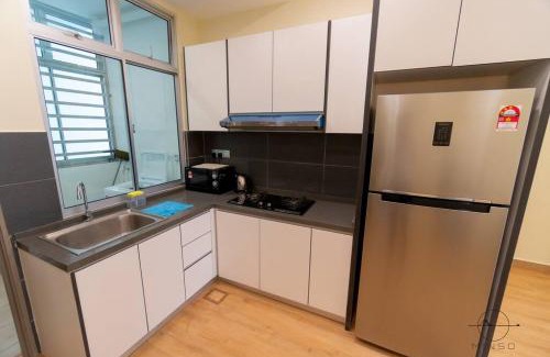 Central District Apartment | Muji Style #3Bedrooms #8Pax #200mbps