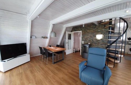 Carolinensiel House | Murmel 3 - Strandkorb, Wallbox, WLan, Kamin