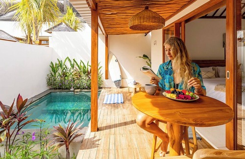 Pecatu Villa | Muzeum Villas: 1 Bedroom, 1 Bathroom, Wi-Fi, Kitchen, Private Pool