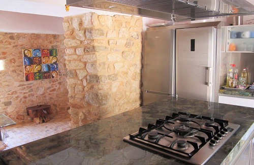 Sant Antoni de Portmany Villa | My Rental Homes - Villa Sun with sea view, pool and large garden