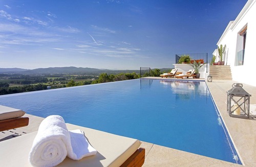 Santa Eulalia del Rio Villa | My Rental Homes - Villa Edward with priavte pool and panoramic view