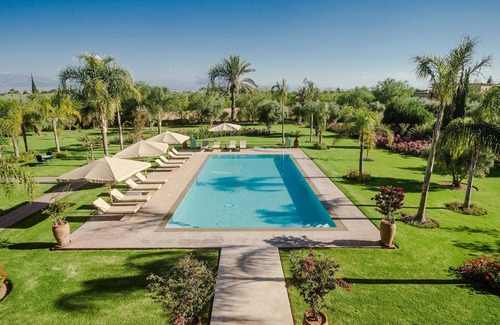 El Aggada Villa | My Rental Homes | Villa Annarosa with pool, garden and gym