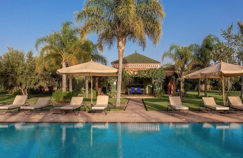 El Aggada Villa | My Rental Homes | Villa Annarosa with pool, garden and gym