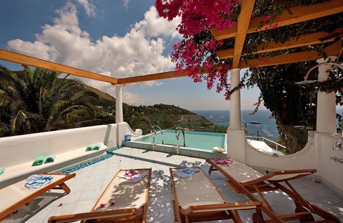 Nerano Villa | My Rental Homes - Villa delle Sirene with panoramic pool, terraces and jacuzzi