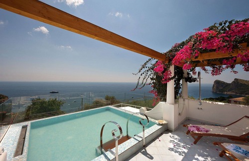Nerano Villa | My Rental Homes - Villa delle Sirene with panoramic pool, terraces and jacuzzi
