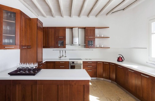 Psarou Villa | My Rental Homes - Villa Anassa: pool and private dock (possibility of boat rental)