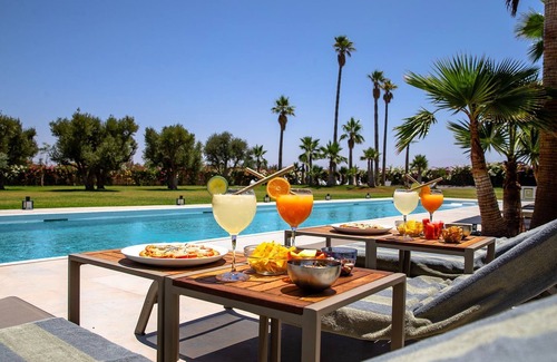 Tameslouht Villa | My Rental Homes | Villa Jamalu with jacuzzi, pool and garden