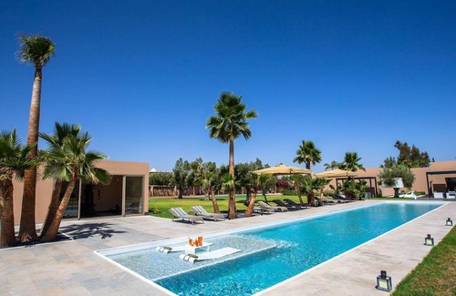 Tameslouht Villa | My Rental Homes | Villa Jamalu with jacuzzi, pool and garden