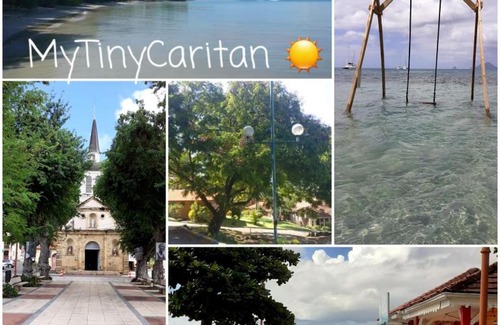 Sainte-Anne Apartment | My Tiny Caritan- Petit coin de paradis- Bungalow de vacances- jardin, plage, piscine attenante