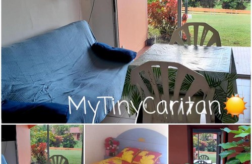 Sainte-Anne Apartment | My Tiny Caritan- Petit coin de paradis- Bungalow de vacances- jardin, plage, piscine attenante