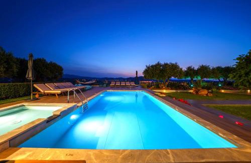 Potistiria Villa | Mythic Olive villa - Heated Pool - Amazing view