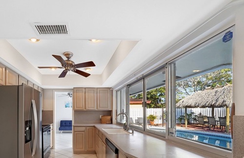 Imperial Point House | N'Jais Backyard Oasis! Heated Pool, Tiki Hut, & Pool Bar