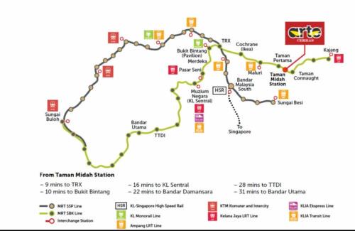Taman Midah Apartment | N5 Arte Cheras 8 person Duplex unit