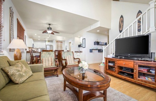 Kahaluu Bay House | Na Hale O'Keauhou Townhome K-6 - Free Wifi, AC & Ocean View