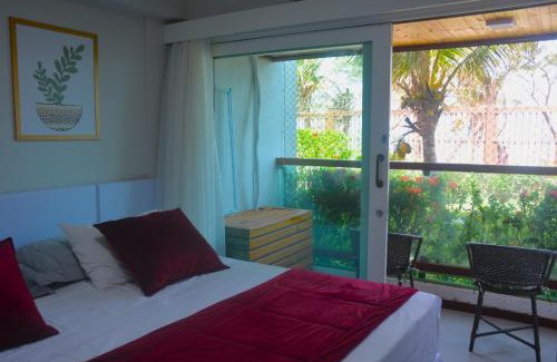 Ponta Negra Apartment | Na praia - Araça 104 - Térreo frente mar