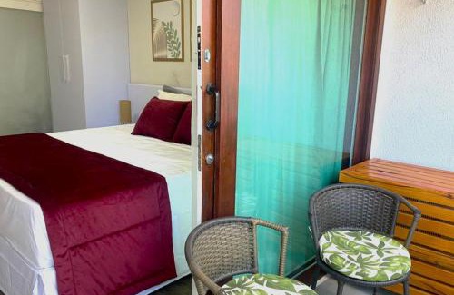 Ponta Negra Apartment | Na praia - Araça 104 - Térreo frente mar