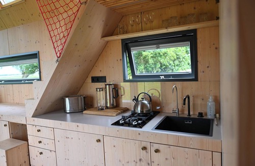 Wangerland House | Nachhaltig & Klimaneutral Übernachten im Green Tiny House Pioneer mit Meerblick