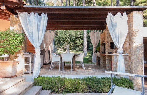 Sane House | Naftilos Villa Sani with private Pool