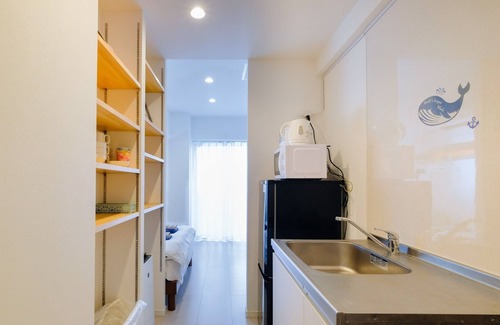 Naha City Centre Apartment | Nahas only beach Naminoue Beach is a 5minute drive or 14minute walk away Kokusai Street is als/Naha Okinawa