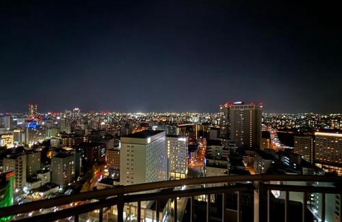 Chuo-ku Apartment | Nakajima Park stay AMS tower 27F Panoramic view of Sapporo city
