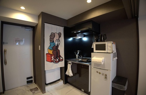 Dotonbori Apartment | Namba/Dotonbori/Shinsaibashi/8 min. walk/Free WIFI/Max 4 people