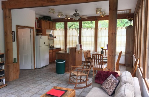 Bryson City Cabin | Nantahala RiverHouse riverfront w/great Fishing/Views/Hiking/Paddling/Campfires!