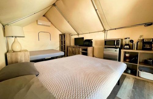 Fentress Other | Nature Getaway on the San Marcos River - Secluded Safari Tent near Kingsbury, Texas