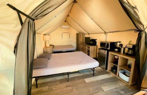 Fentress Other | Nature Getaway on the San Marcos River - Secluded Safari Tent near Kingsbury, Texas