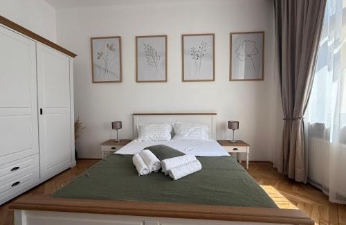 Brasov City Centre Apartment | Nature-Inspired Stay in Piata Sfatului Brasov