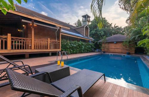Morjim Villa | Nature's Abode - The Wooden Villa at Morjim by StayVista