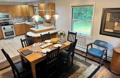 Bethlehem House | Nature's Nest - Indoor/Outdoor Forest Retreat; Fire Pit; Fireplace; onsite Brook