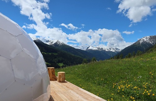 Davos RV Rental | Naturedome Glamping: Naturally luxurious