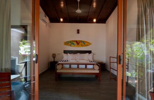 Dickwella Hotel | NatureSurf Villas - Private Garden Retreat at Hiriketiya Beach Yoga, Surf & Relaxation
