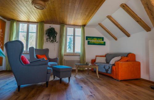 Kradolf-Schonenberg Apartment | Naturoase Säntisblick-Auszeit am Wald und Bach