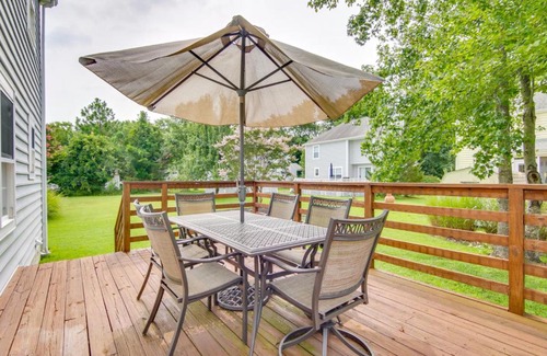 Clearwater House | Nautical Family Home with Deck, Near Bethany Beach!
