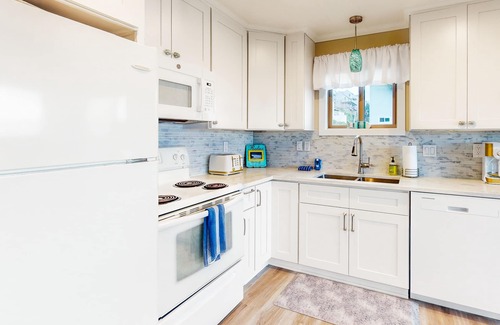Oceanside House | Nautical-Themed, Family-Friendly Beach House with Three Arches View