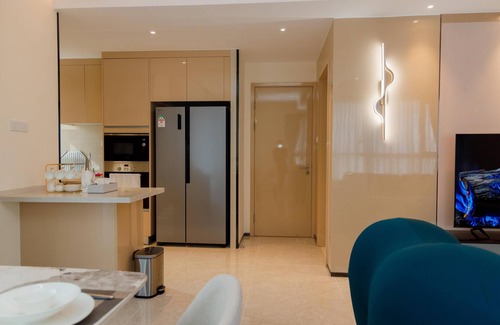 Westlands Apartment | nBright & Chic 3-Bedroom with fan in Westlands-GTC,KMNTS