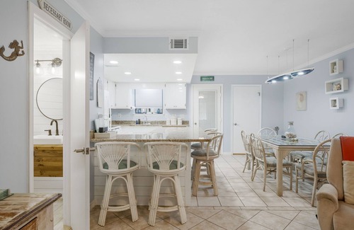 Panama City Beach House | nCoastal Comfort: Stylish Townhome with Pool Access, Steps from the Beach