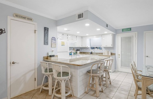Panama City Beach House | nCoastal Comfort: Stylish Townhome with Pool Access, Steps from the Beach