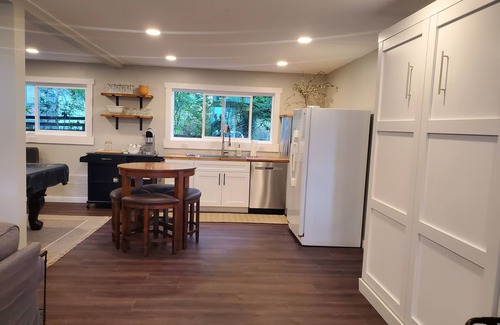Poulsbo Cottage | Near beach cottage in quiet forest location, steps from pristine shellfish beach