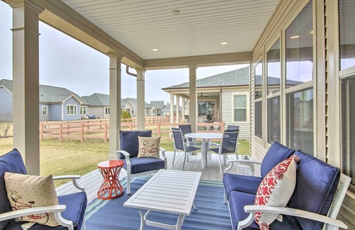 Ocean View Cottage | Near Bethany Beach: Resort-style Home w/Views