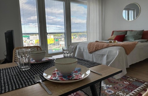 Tampere Apartment | Near center w/smart-TV, tram stop and gym visit