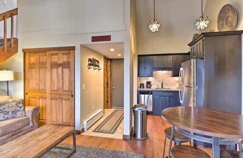 Historic District Condo | Near Chairlift: Breck Condo At Base of Peak 9!