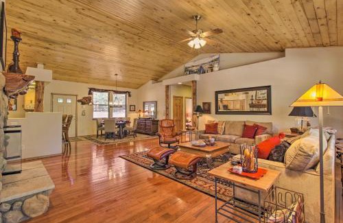 Torreon House | Near Golf and Hikes Torreon Cabin with Furnished Deck