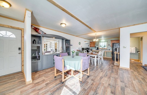 Board Camp Cabin | Near Hiking & ATV Trails: Spacious Cabin in Mena!
