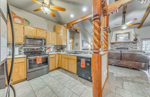 Bear Park House | Near Hiking Trails: Spacious Cloudcroft Retreat!